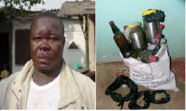 POLICEMEN FLEE AS CRIMINALS ATTACK